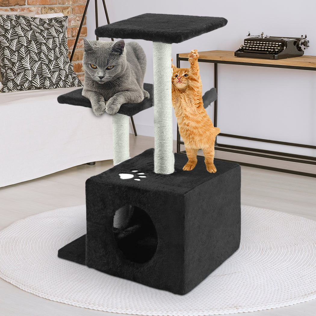 0.6M High Quality Cat Scratching Post Tree-Black