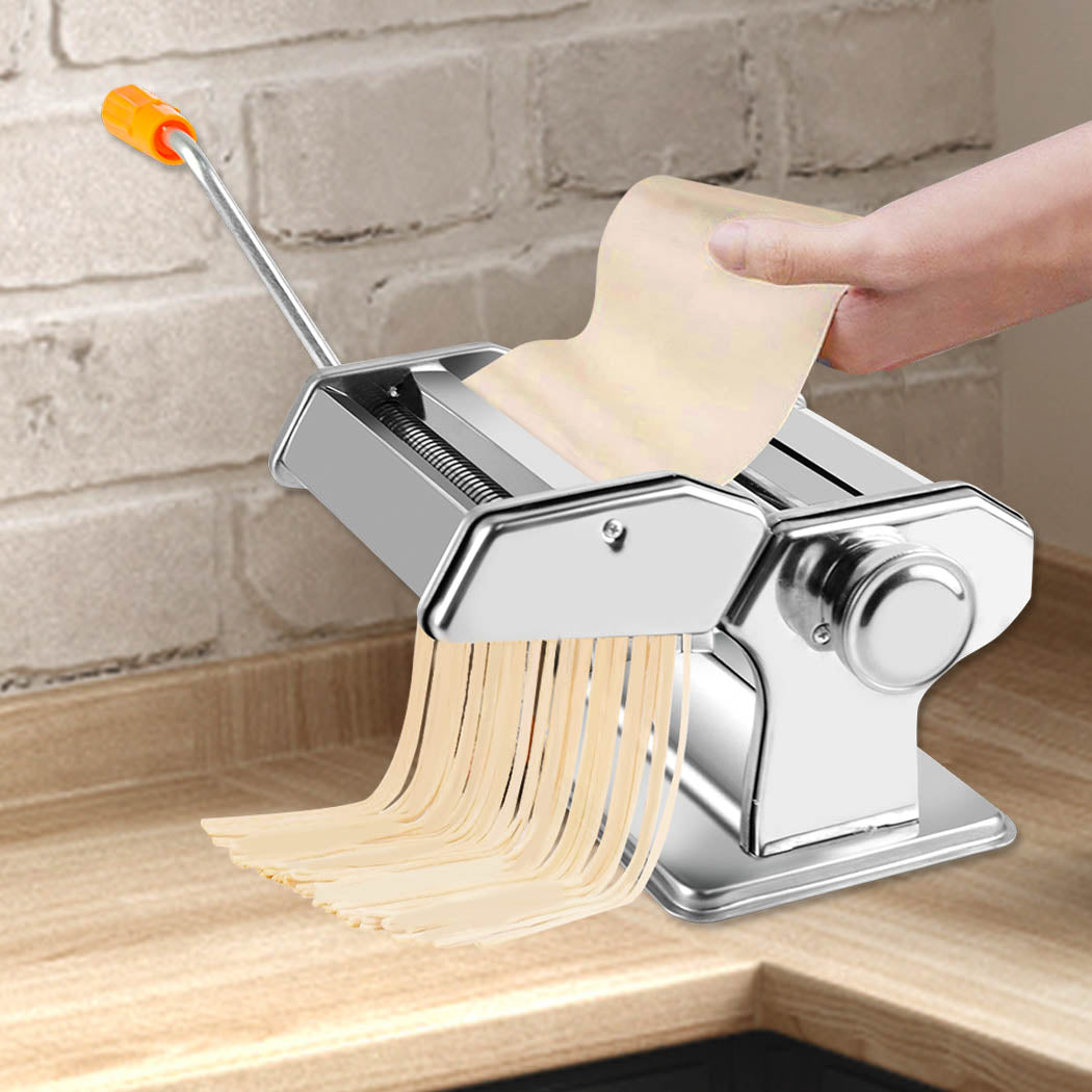 150mm Stainless Steel Pasta Making Machine silver