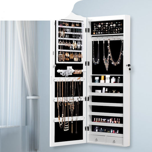 Mirror Jewellery Cabinet with 2 Drawers