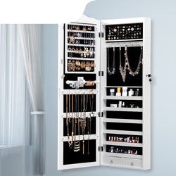 Mirror Jewellery Cabinet with 2 Drawers