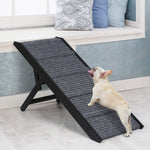 Adjustable Dog Ramp Height Stair For Bed Sofa Cat Dogs Folding Portable