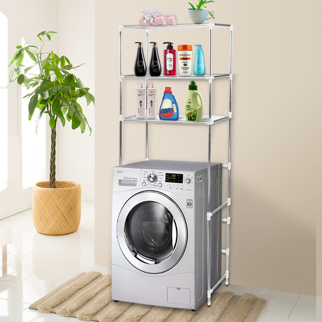 3 Tier Bathroom Laundry Storage Rack