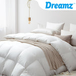 500GSM All Season Goose Down Feather Filling Duvet in Single Size