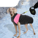 Dog Winter Jacket Padded Pet Clothes Windbreaker Vest Coat 4XL Pink