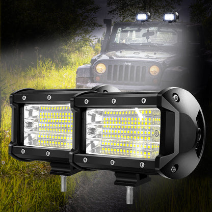 2x 5inch LED Caravan Camping Strip Lights 
