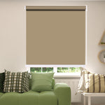 Modern Blockout Roller Blinds Curtain Full Sun Shading Room Tan 180cmx210cm