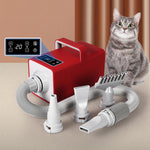 Pet Grooming Hair Dryer Dog Cat Hairdryer Speed Heater Low Noise 3200W