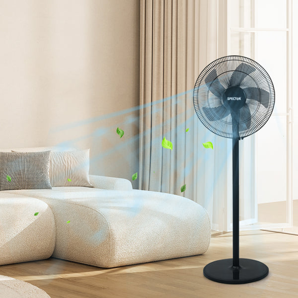  Portable Pedestal Floor Fan for Commercial Cooling (3 Speed)
