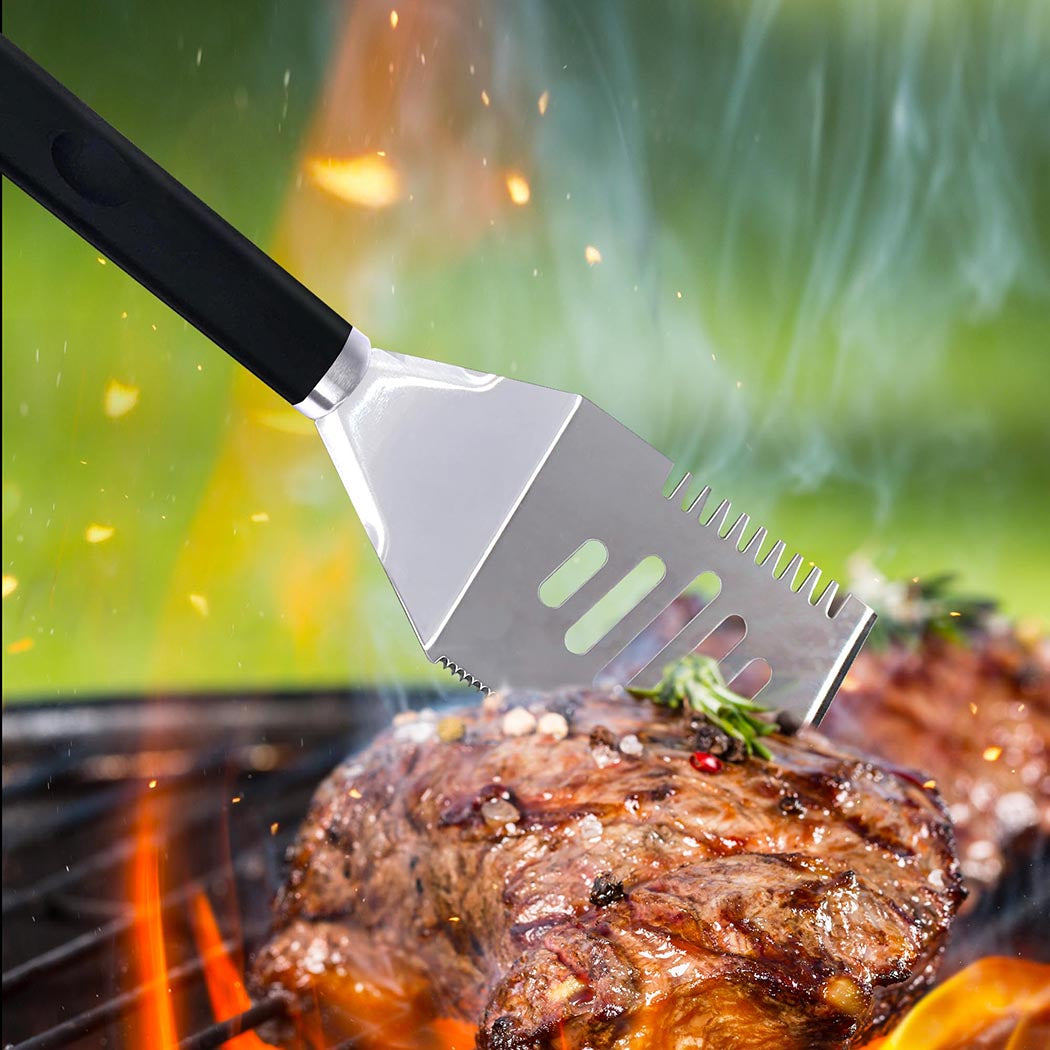 6Pcs BBQ Tool Set Stainless Steel Outdoor Barbecue