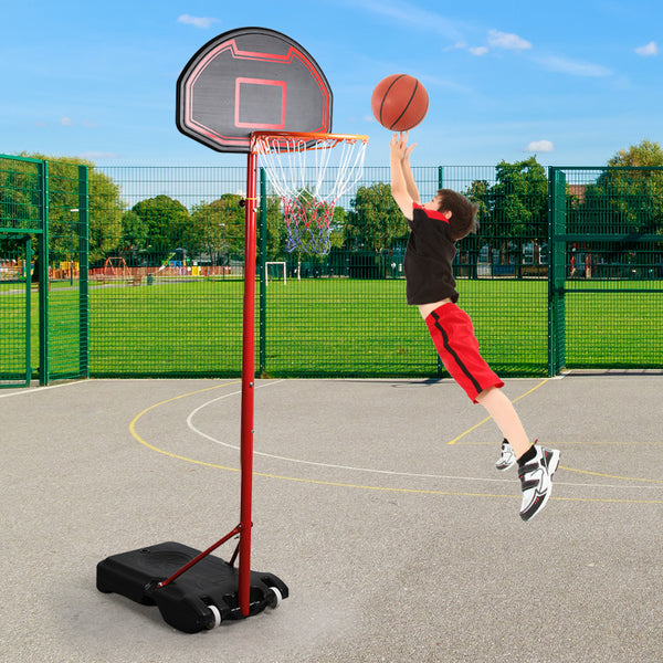  Adjustable Height Basketball Hoop Stand System