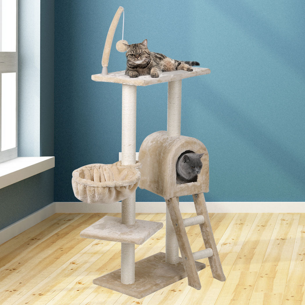 Cat Tree Post Scratching Furniture Play Pet Activity Kitty Bed