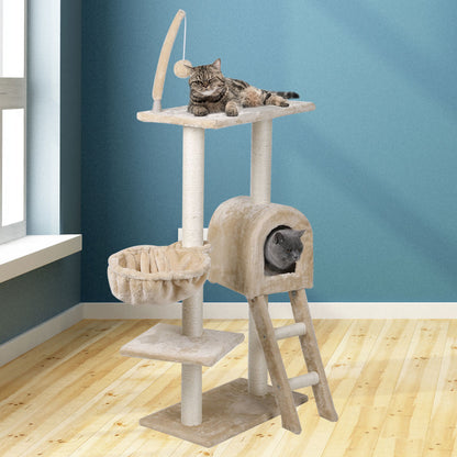 Cat Tree Post Scratching Furniture Play Pet Activity Kitty Bed