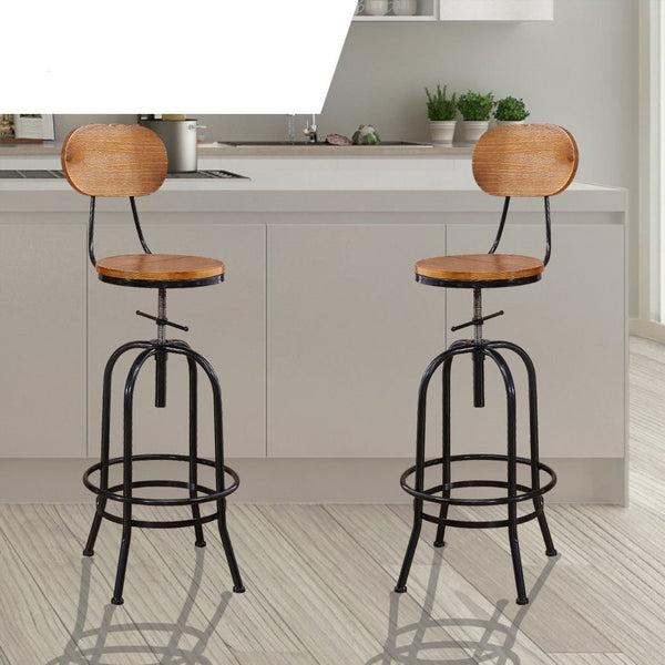  sturdy and well-constructed kitchen Swivel Vintage Barstools