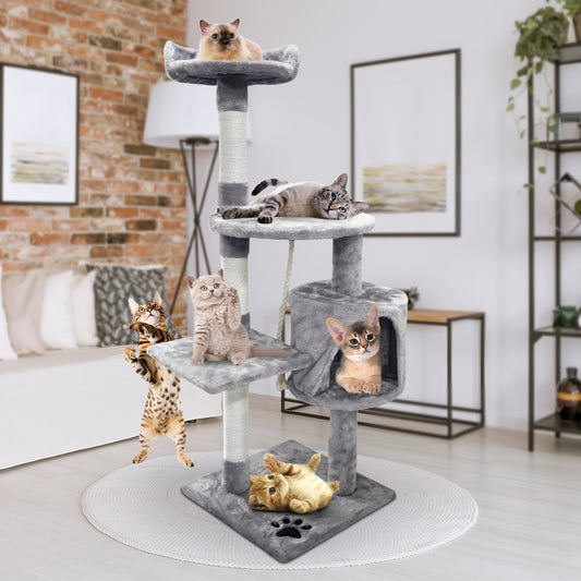 1.1M Cat Scratching Post Tree Gym House 
