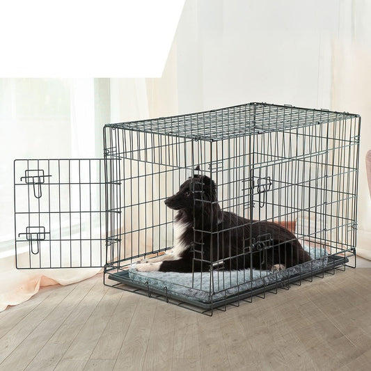 Double door Pet Dog Metal Playpen 48"