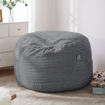 Extra Large Lounger Indoor Lazy Bean Bag Grey
