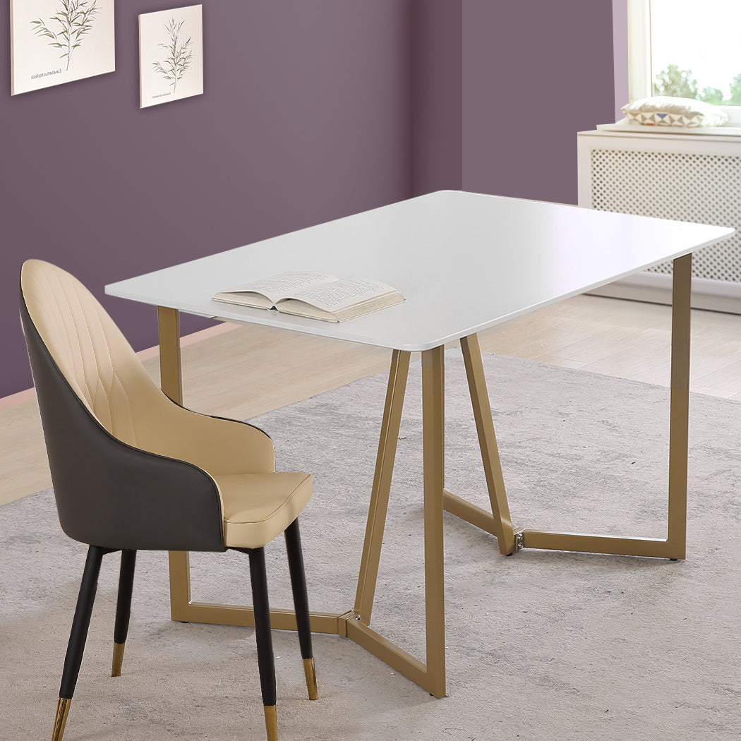 Modern and stylish Generous 4-seater Dining Table-White