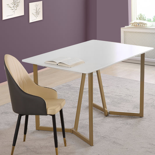 Modern and stylish Generous 4-seater Dining Table-White