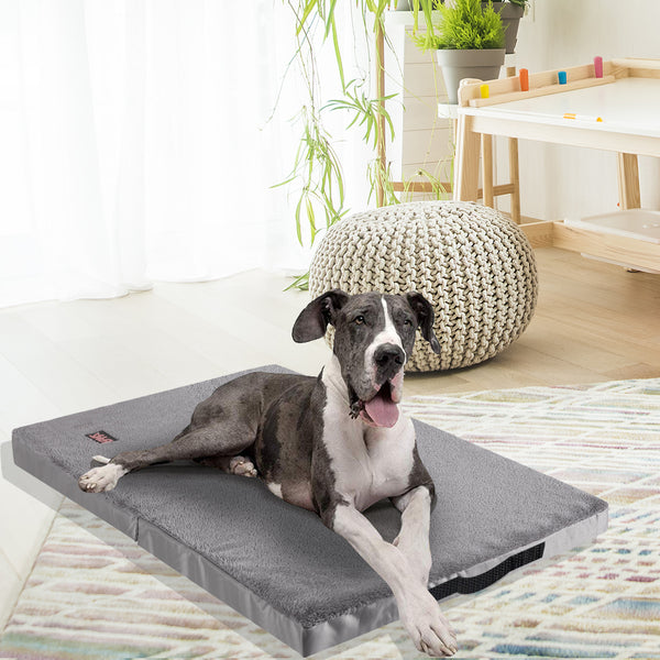  Pet Bed Foldable Dog Puppy Beds Cushion Pad Pads Soft Plush Cat Pillow L