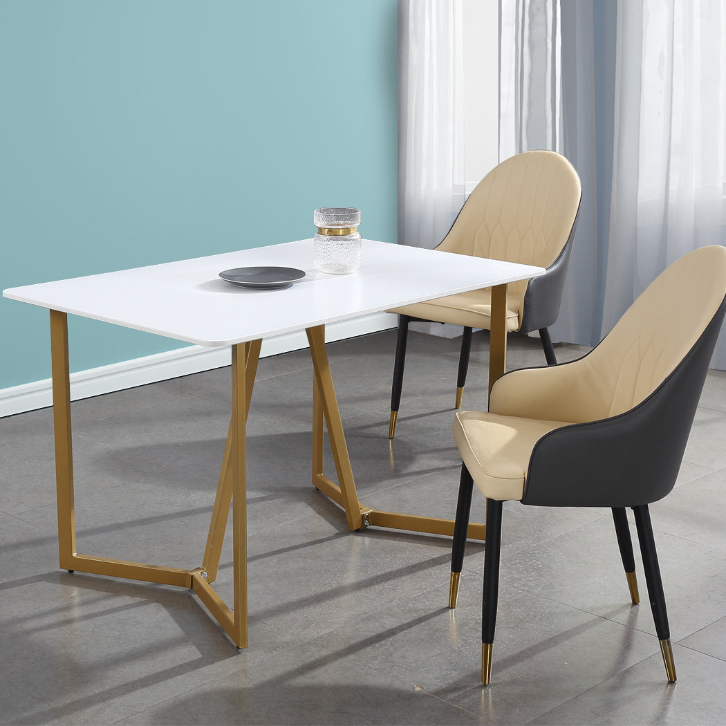 3 Piece Furniture Kitchen Steel French Chair 
