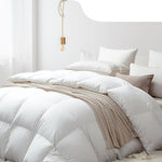 700GSM All Season Goose Down Feather Filling Duvet in Single Size