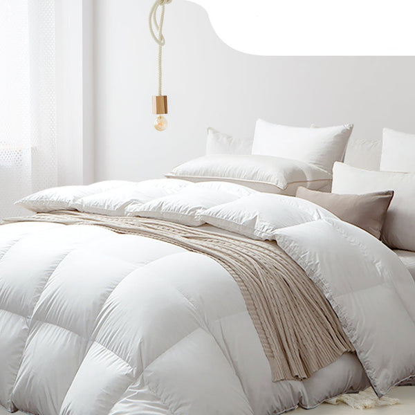  700GSM All Season Goose Down Feather Filling Duvet in Single Size