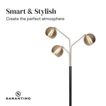 Adjustable 3-Arm Arc Lamp