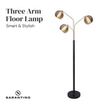 Adjustable 3-Arm Arc Lamp