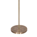 Metal Floor Lamp - Antique Brass