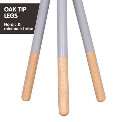 Tripod Desk Lamp In Metal & Wood Nordic Minimalist Light