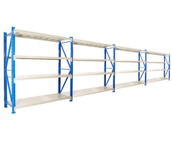 Garage Storage Steel Rack Shelving 1.5m-wide 400kg