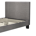 Luxurious Fabric Platform Bed for King Single Mattress