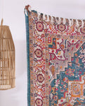 Luxury Rustic Cotton Wool Throw Blanket for Home Decor, Large Picnic Throw Rug