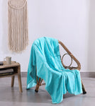 Luxury Rustic Cotton Wool Throw Blanket for Home Decor, Large Picnic Throw Rug