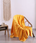 Luxury Rustic Cotton Wool Throw Blanket for Home Decor, Large Picnic Throw Rug