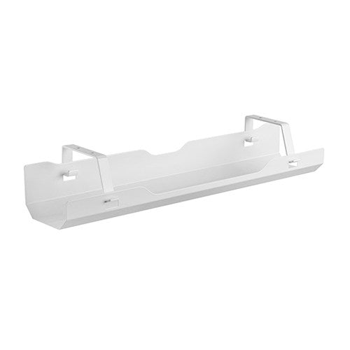  Brateck Under-Desk Cable Management Tray - Dimensions:600x135x108mm - White