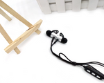 Bluetooth Wireless Headset Silver