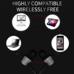 Bluetooth Wireless Headset Silver