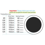 New 13ft Replacement Trampoline Mat Jumping Round Outdoor Spring Loops