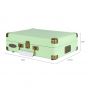 mbeat Woodstock 2 Tiffany Green Retro Turntable Player