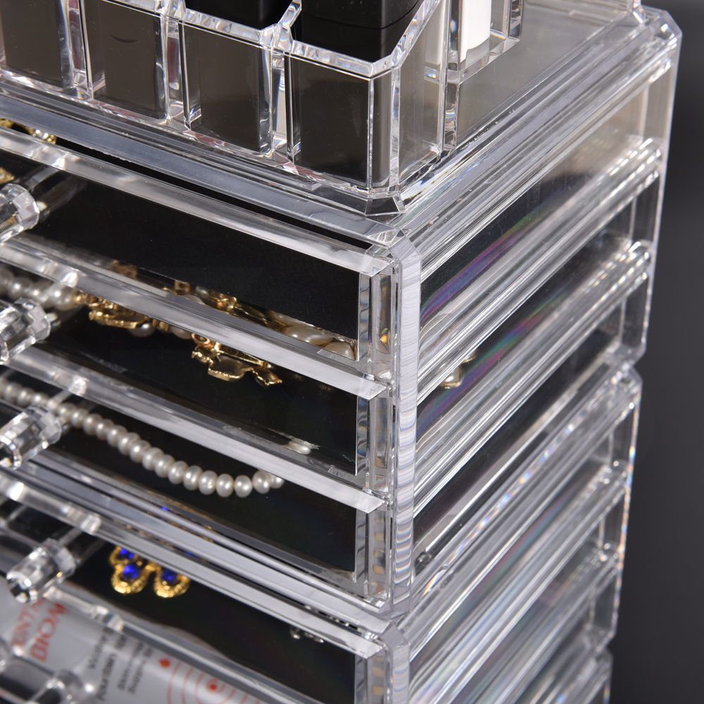 Makeup Organizer Storage Jewellery Box Acrylic