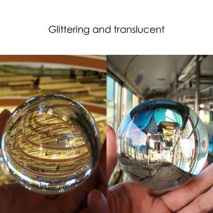 Clear Glass Healing Crystal Ball d�cor gift