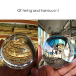Clear Glass Healing Crystal Ball dï¿½cor gift