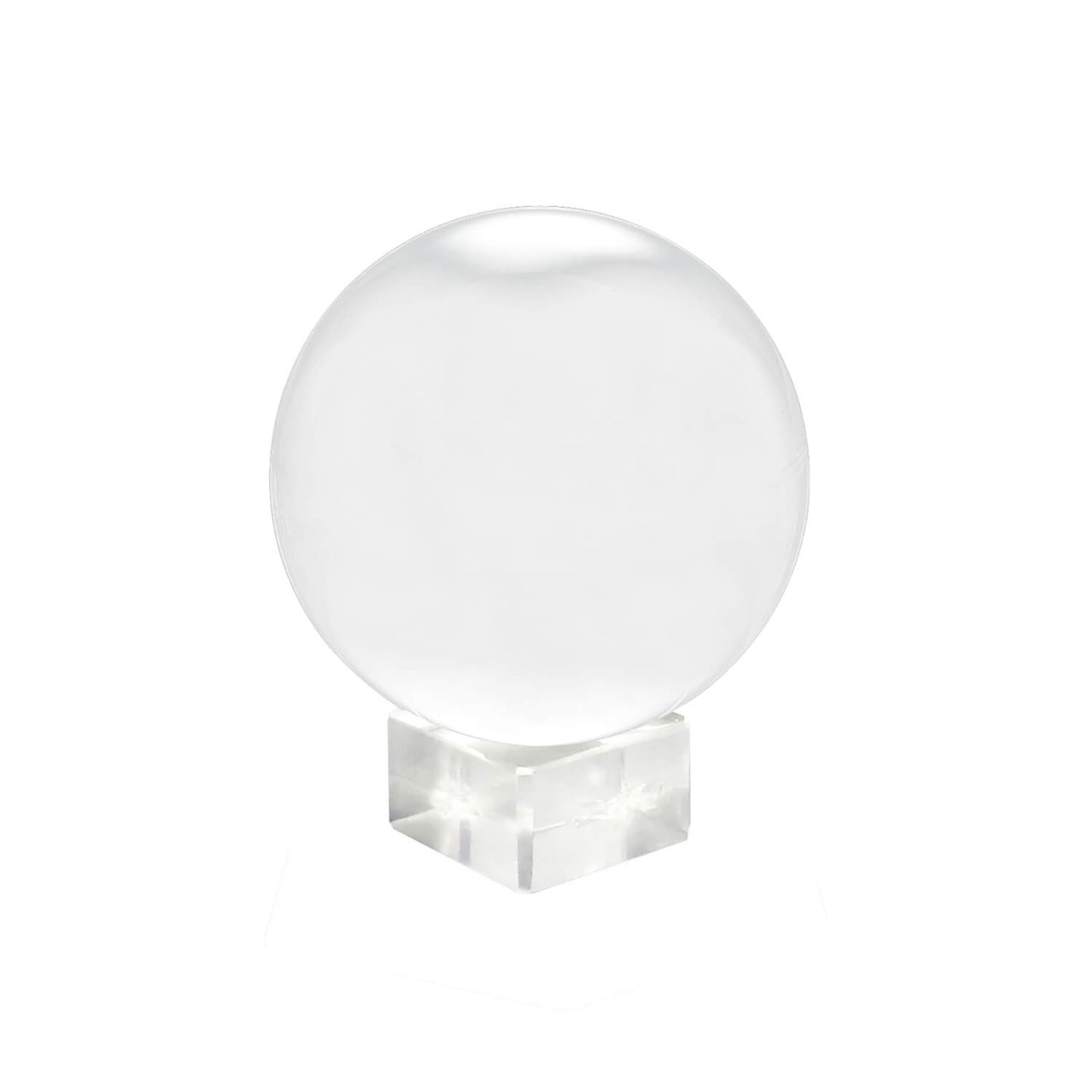 Clear Glass Healing Crystal Ball d�cor gift