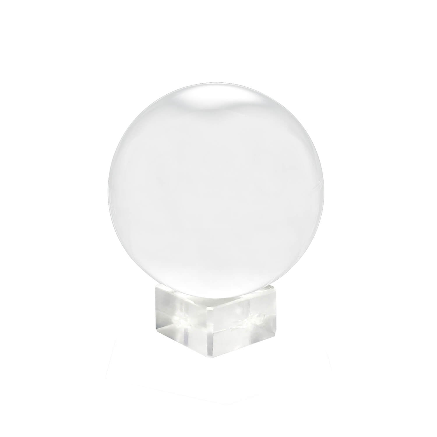 Clear Glass Healing Crystal Ball d�cor gift