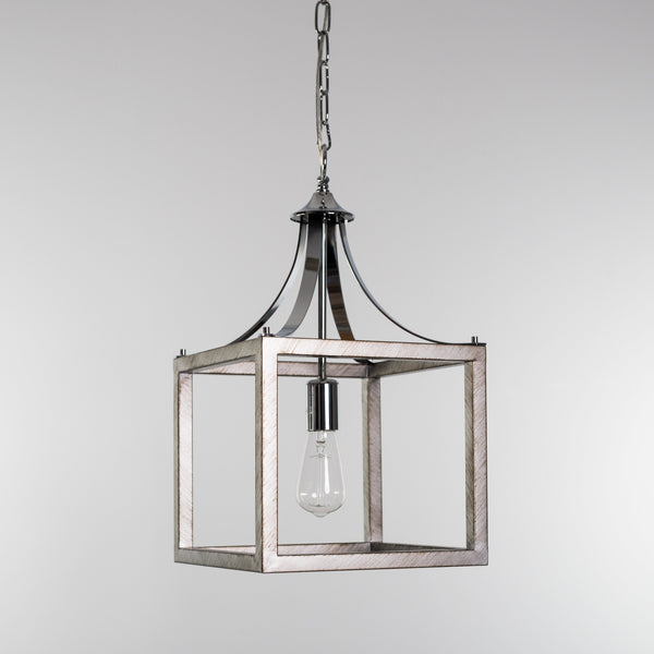  Modern Chrome Lantern Pendant Light - Langham: A Timeless Hampton Style