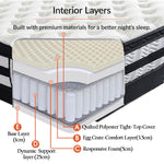35CM Thickness Euro Top Egg Crate Foam Mattress in Single Size