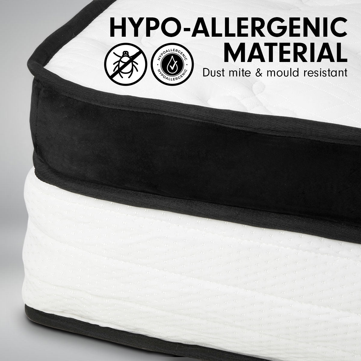 Double Mattress with Euro Top Layer - 32cm