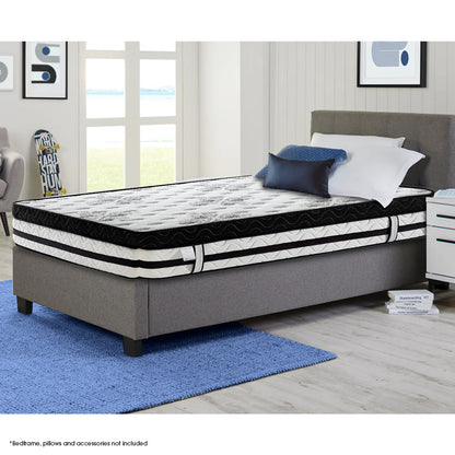 King Single Mattress  with Euro Top - 34cm