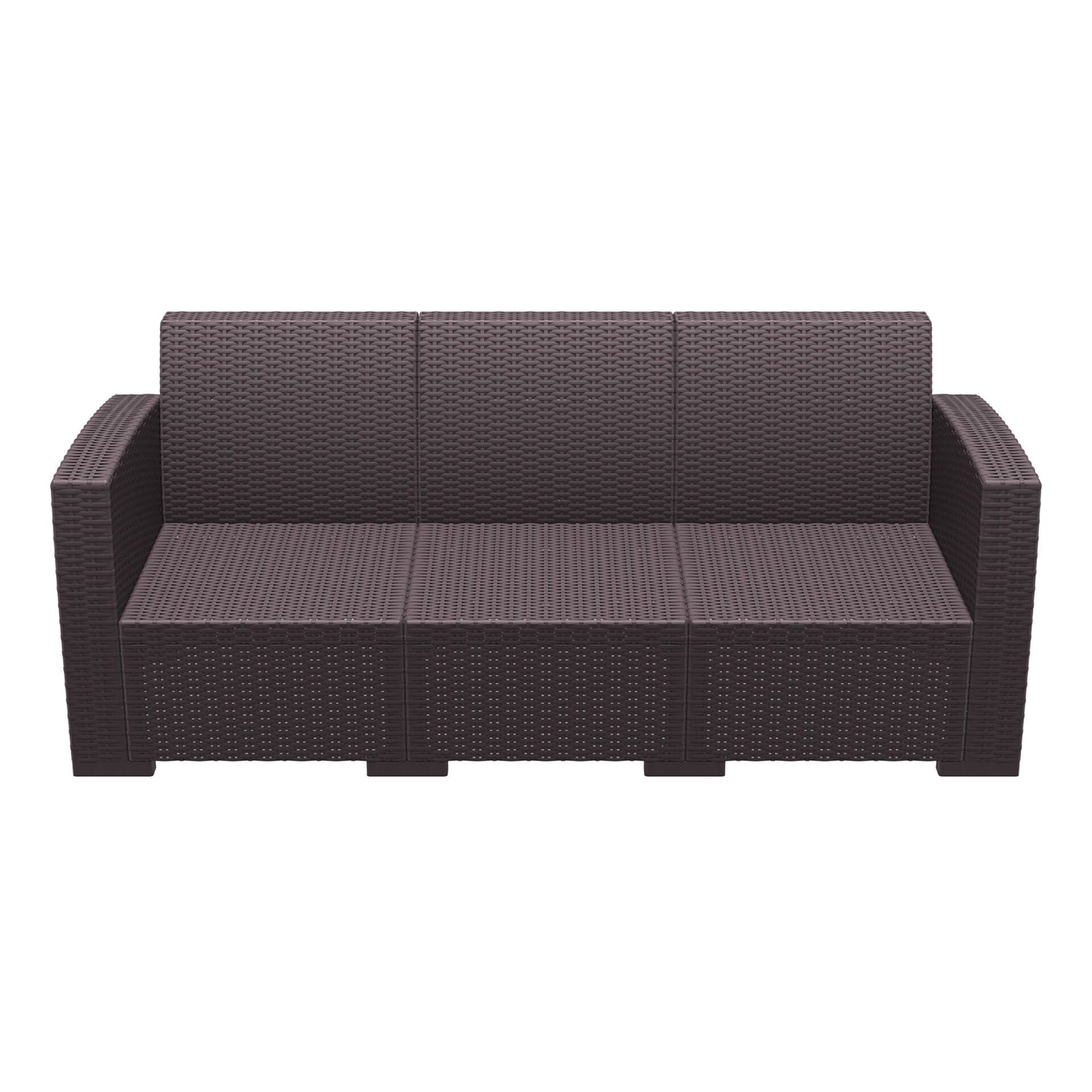 Mykonos Lounge Sofa XL - Silver Grey